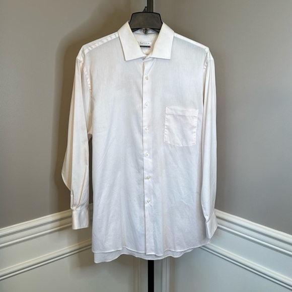 Van Heusen flex collar regular fit stretch button-down shirt Size 16 1/2 - Picture 1 of 7